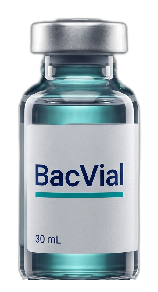 BacVial 30 mL bacteriostatic water vial